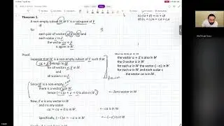 Linear Algebra | Lecture 6 (held online)
