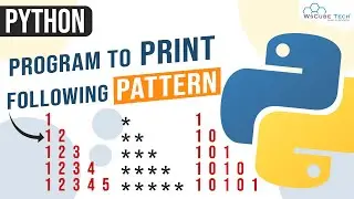 Print Floyd's triangle in Python | Printing Numbers & Stars in Right Triangle Shape | Python Pattern