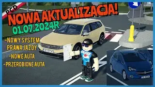 NOWA AKTUALIZACJA W PCD - NOWY SYSTEM ZDAWANIA PRAWA JAZDY I NOWE AUTA - Polish Car Driving UPDATE