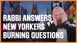 Rabbi Faces Questions in Times Square
