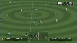 Konami Cup: Olympiacos vs Lazio (2nd half) [Semi final, first leg] - PES3