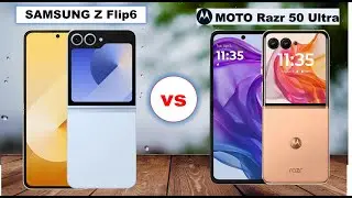 Samsung Z Flip 6 vs Moto Razr 50 Ultra | RG TechV!ew