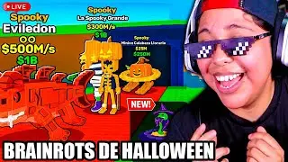 ROBAMOS TODOS LOS NUEVOS BRAINROTS SECRETOS de HALLOWEEN 🎃 en ROBA UN BRAINROT | PathofailRB