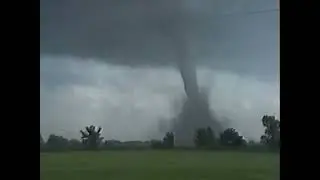 Clearwater, Kansas Tornadoes by Tim Marshall, May 16, 1991 (Source Merge)
