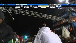 Winter X Games 15 - Alex Schlopy stylish grab in Skiing Big Air