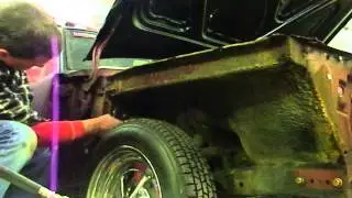 Undercoating Removal with Torch