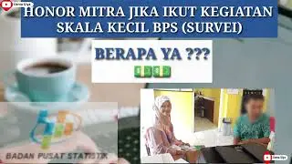 HONOR MITRA BPS  BERAPA ? PART 2|| PENGHITUNGAN HONOR MITRA PADA KEGIATAN BPS SKALA KECIL ||