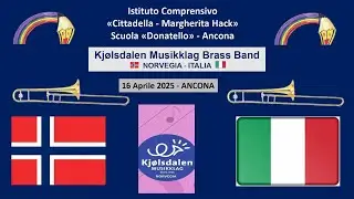 Concerto della Kjolsdalen Musikklag Skipa 1926 - Norvegia 16 Aprile 2025   Ancona