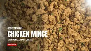 Chicken mince | acharii chicken qeema | recipe tutorial |#chicken #keema #qeema #recipe #acharihandi