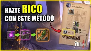 EL SECRETO mejor guardado de los RICOS EN ALBION ONLINE 💵 | EL MERCADO NEGRO DE CAERLEON | izValen