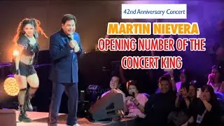 Martin Nievera 42nd Anniversary Concert Opening Number 👏🏻