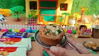 Miniature Parle-G Biscuit Cake Recipe ll Mini Chocolate Cake #dryfruitcake #fruitcake #minirecipe 