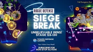 AI Swarms Can&rsquo;t Survive This Lightning Combo | Siege Break Stage 126&ndash;130