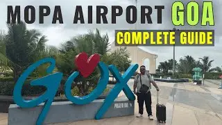 MOPA Airport Goa Complete Guide|First Time Travel in Flight|Manohar International Airport Goa Guide|