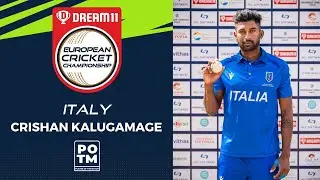 POTM: C.Kalugamage - Group D, Qualifier 1 - ITA vs NOR | Highlights | Dream11 ECC, 2022 | ECC22.093