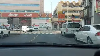 Satwa to Al Wasl Road  Dubai,U.A.E. driving in dubai