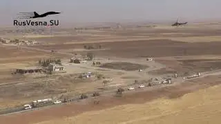 Russian military patrol in Syria