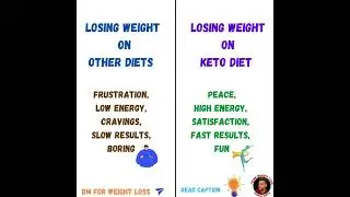 Other diets vs Key diet #keto #ketodiet