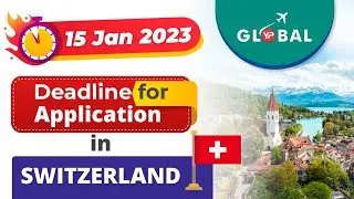 Hurry up! Deadlines to apply Switzerland approaching | MS, PhD, Direct PhD