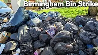 Birmingham bin strike entered into another month | Birmingham rubbish 11/04/2025
