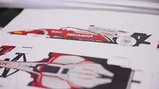 The making of our new FIA F2  car livery