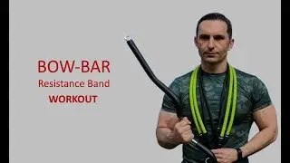 Тренировка с эспандером Bow-Bar с HIIT-завершением