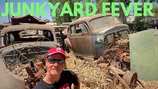 JUNKYARD FEVER- DODGE, FORD, BUICK, CHEVROLET,￼ NASH -SALVAGE TREASURES