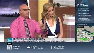 Backyard Flooding Solutions with Matthew Bertrand on the Weather Channel