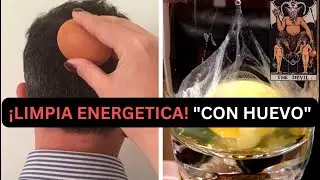 LIMPIA con HUEVO para quitar bloqueos, obstáculos, pesadez te ayudo a Liberarte de inmediato🥚