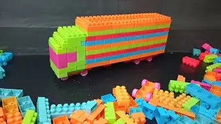 Satisfying DIY Big Truck Build | ASMR Building Blocks #buildingblocks