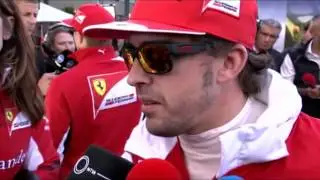 F1 2014 - Australian GP - Post-Race - Fernando Alonso - 