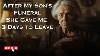 After My Son&rsquo;s Funeral, She Gave Me 3 Days to Leave | A True Story