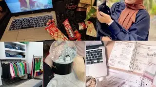 كيف اقضي يومي بين الجامعة والمنزل 🍞🏫 دراسة . طبخ.فلوق.مشتريات #جامعة عبد الرحمن ميرة بجاية