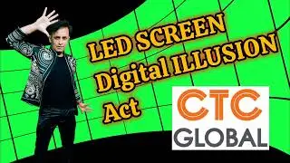 LAUNCH IN STYLE ■ The most exclusive LED SCREEN DIGITAL ILLUSION Act by ILLUSIONIST Rahul Kharbanda