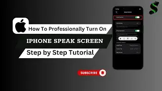 How to Turn On Speak Screen on iPhone &ndash; Quick & Easy Guide!