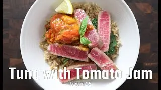 Tuna with Tomato Jam