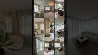 Neutral Curtain fabric #shorts #curtaindecor #curtainideas #neutralhomedecor #drapes
