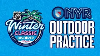 New York Rangers Outdoor Practice from loanDepot Park