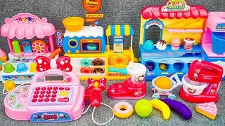 Unboxing Pink Cash Register Toy | Ice Cream Shop and Donut Shop Playset | Toys Review ASMR