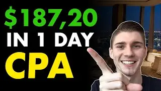 How I Made $187,20 With CPA Marketing & Instagram Influencers | Maxbounty CPA Affiliate Marketing
