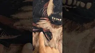 Balu mit Bleiche auf Tshirt #bleachart #bleachpainting #bleiche
