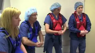 Choking Rescue Training at the Folsom Surgery Center/ Tim Adams, MD  www.actfastmed.com