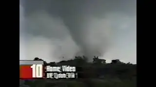Rare footage of 1991 McConnel AFB tornado
