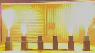 Flame projection units!