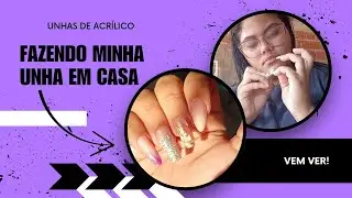 Fiz minha unha em casa! 😱
