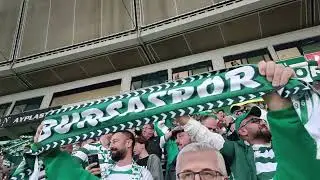 Bursaspor Isparta maçında rahmetli güllü şarkısı çalındı 