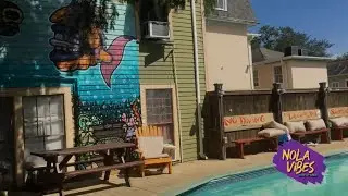 NOLA VIBES -E123- India House Hostel Tour | Mid City New Orleans