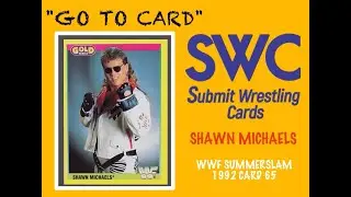 Go To Card -The WWF Merlin 1992 Shawn Michaels Wrestling Card 65 - #SWC