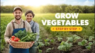 How to Grow Vegetables Step by Step at Countryside 2025 #SMFarmerTV
