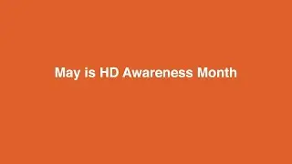HD Awareness Month - Meet the the Stevens family and scientist Beverly Davidson